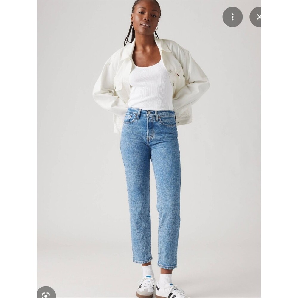 Levi's Wedgie Straight Jeans - Blue